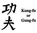 Kung-fu in kanji